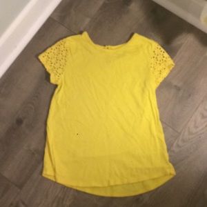 Yellow tee